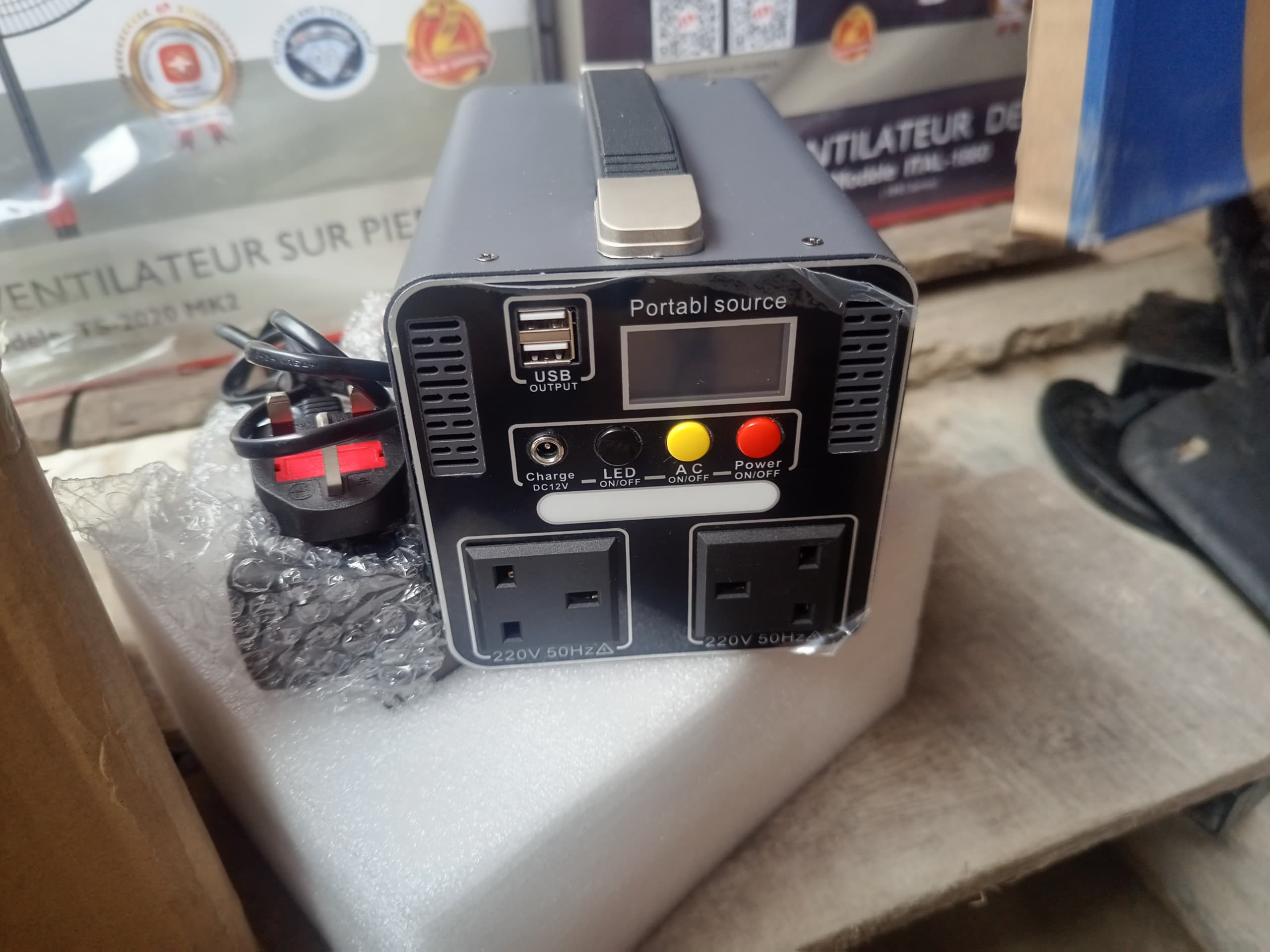500w solar generator